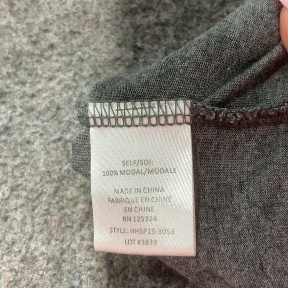 Haute Hippie Backless Modal Maxi Dress Size L Gray Lined Mini Long Sleeve Large - Picture 6 of 6